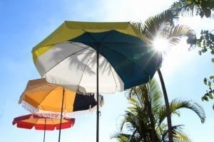 Parasol haut de gamme pliable et transportable accessoire de soleil